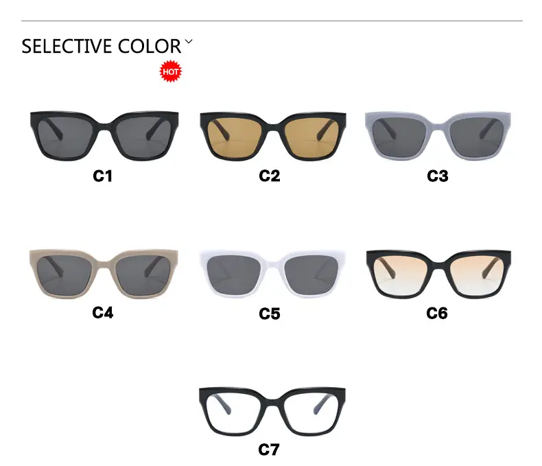Kedun Square Cat-Eye Sunglasses Women 2024 Anti-UV — feature 8