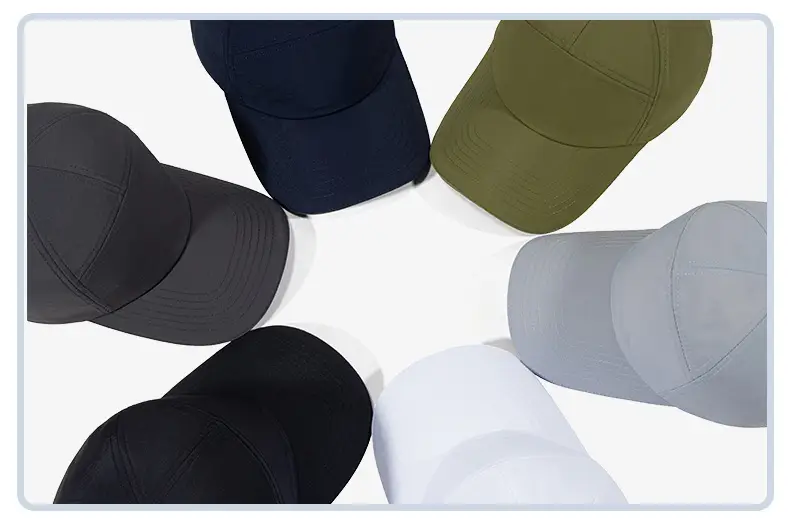 Waterproof Black Baseball Cap 7-Piece — feature 11