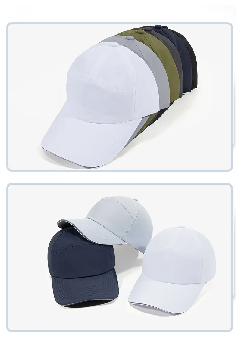 Waterproof Black Baseball Cap 7-Piece — feature 12