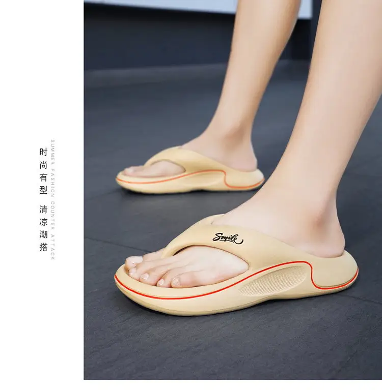 Men's Summer Thick-Soled Wear-Resistant Beach Sandals, Non-Slip, Anti-Odor, Soft-Soled High-End Men's Slippers — feature 13