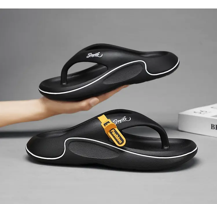 Men's Summer Thick-Soled Wear-Resistant Beach Sandals, Non-Slip, Anti-Odor, Soft-Soled High-End Men's Slippers — feature 22