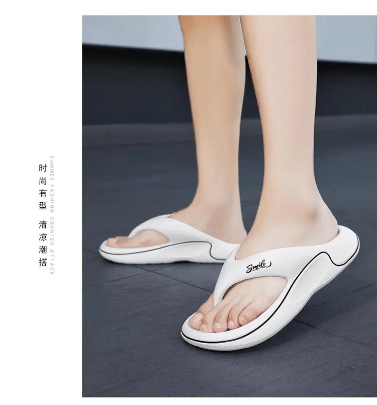 Men's Summer Thick-Soled Wear-Resistant Beach Sandals, Non-Slip, Anti-Odor, Soft-Soled High-End Men's Slippers — feature 9