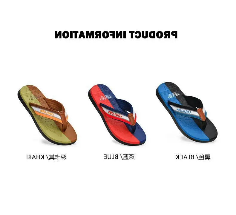 Fujian manufacturers 2024 new men's flip-flops summer slippers men's non-slip beach fashion trend outdoor sandals — feature 2
