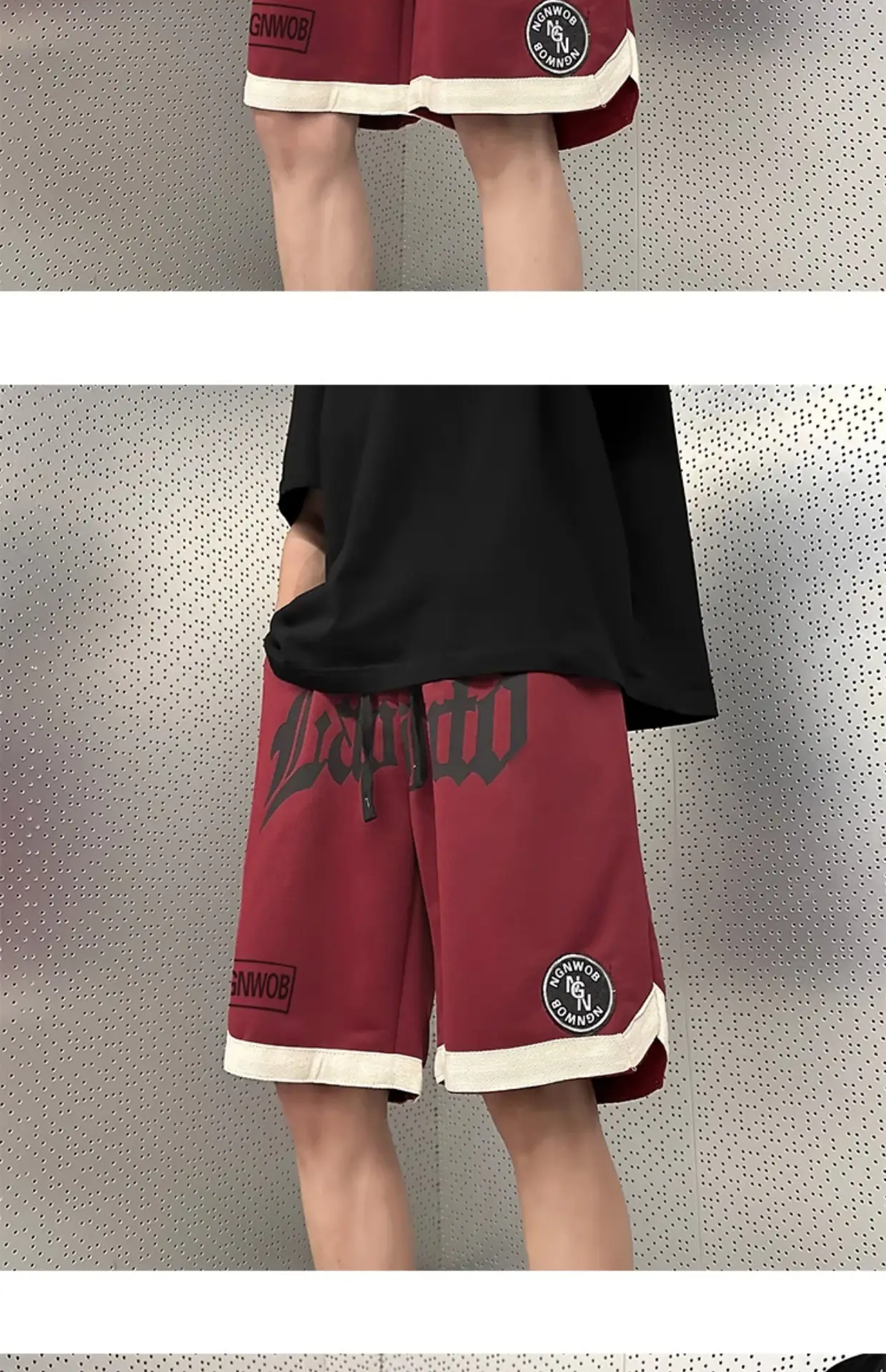 Men's American Style Basketball Shorts High Street Trendy — feature 10