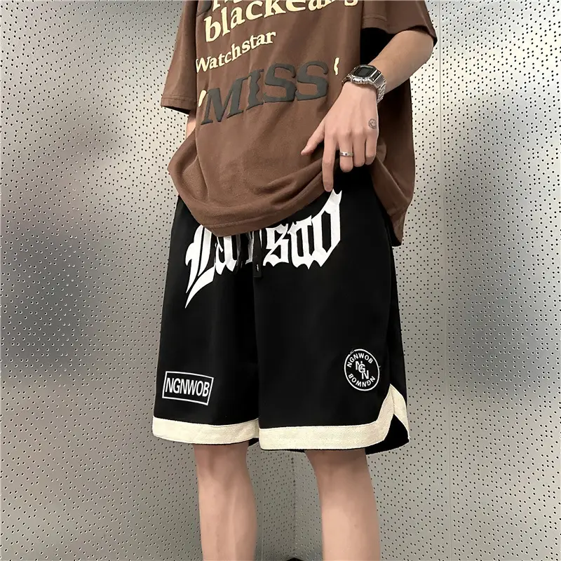 Men's American Style Basketball Shorts High Street Trendy