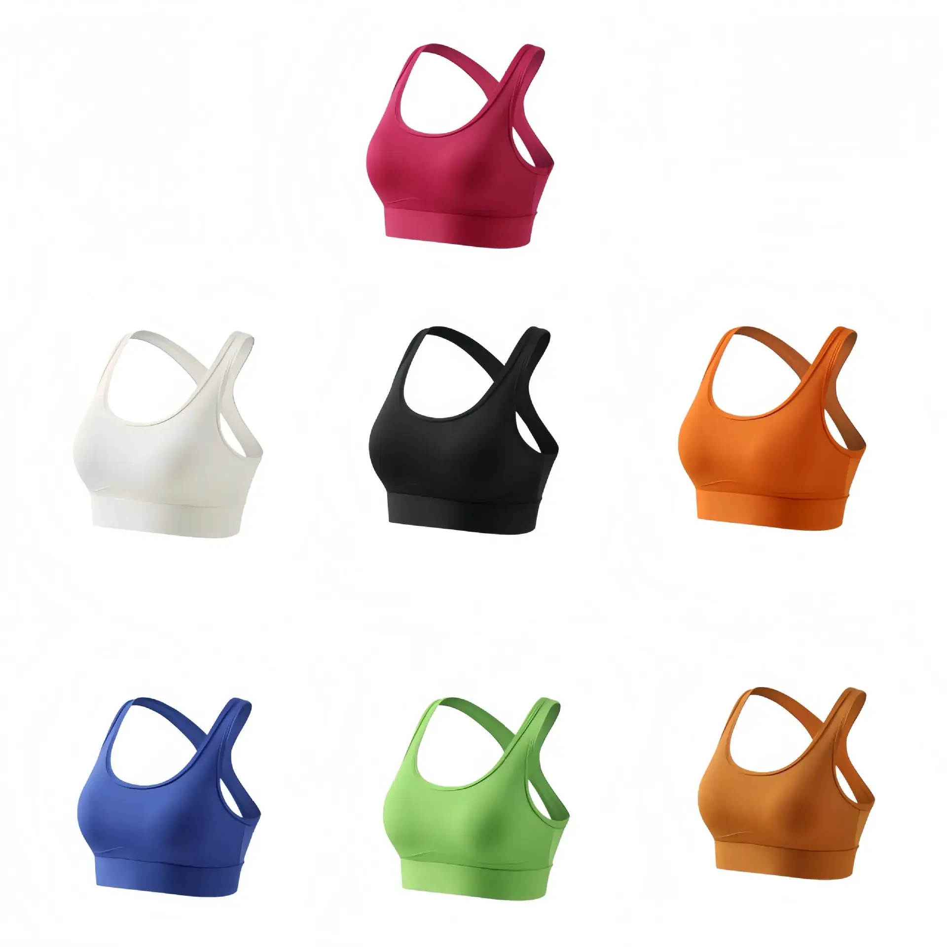 Green High-Performance Yoga Running Bra Set — feature 9