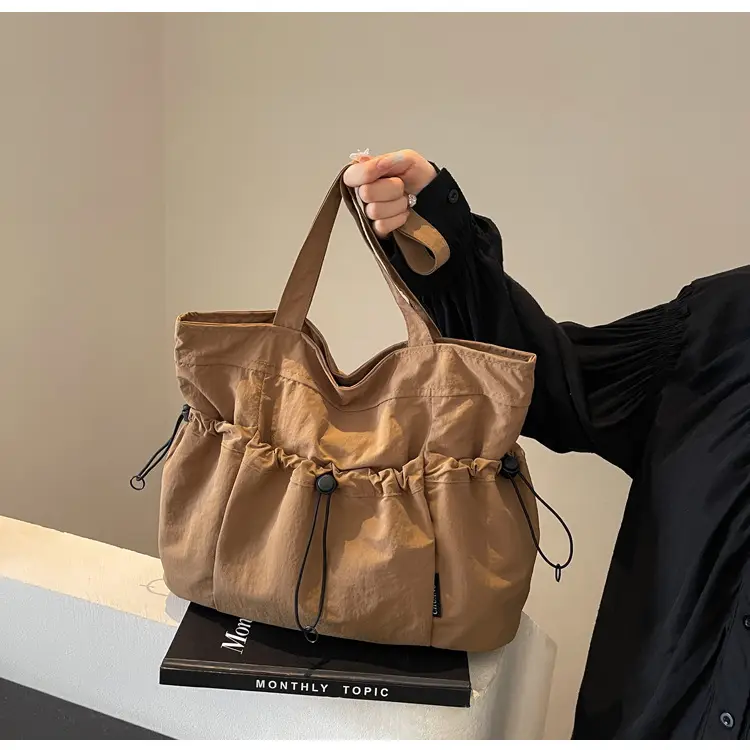 Women Pleated Shoulder Bag Autumn Winter Large Capacity — feature 16