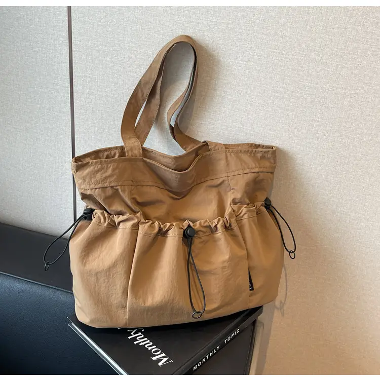 Women Pleated Shoulder Bag Autumn Winter Large Capacity — feature 17