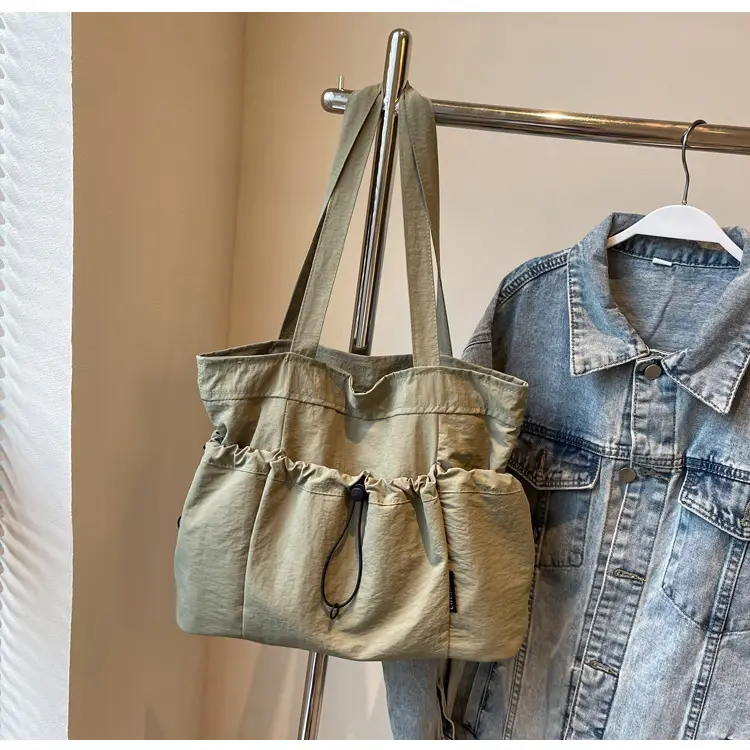 Women Pleated Shoulder Bag Autumn Winter Large Capacity — feature 21