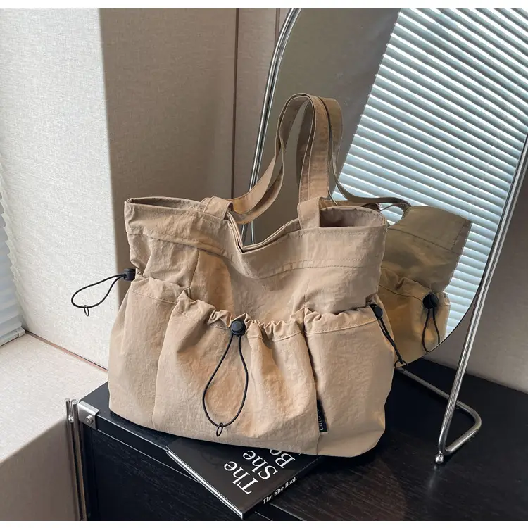 Women Pleated Shoulder Bag Autumn Winter Large Capacity — feature 24