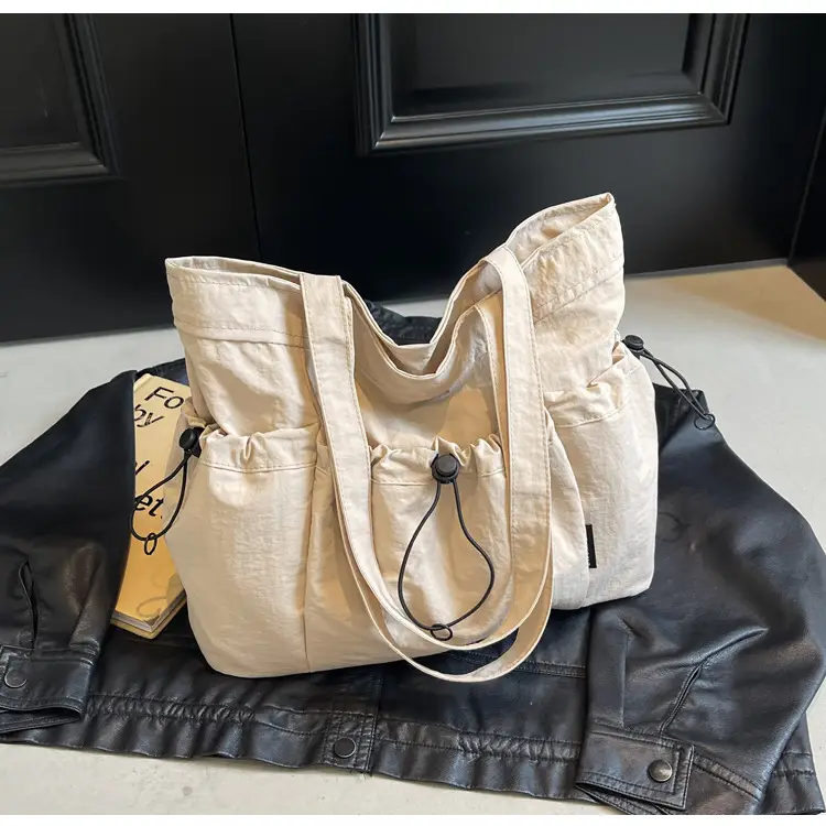 Women Pleated Shoulder Bag Autumn Winter Large Capacity — feature 27