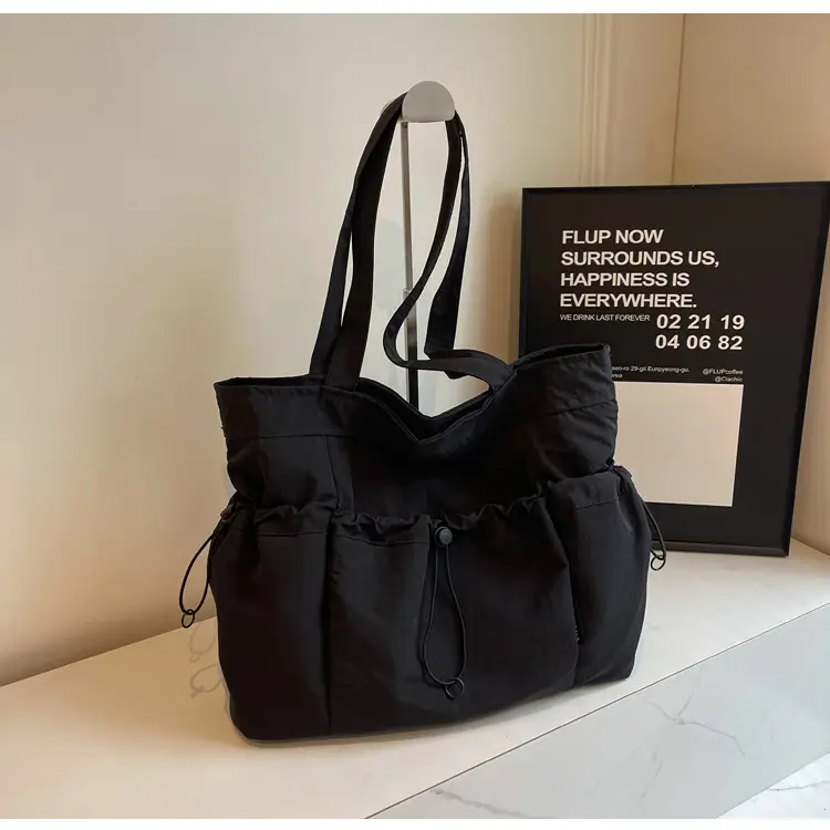 Women Pleated Shoulder Bag Autumn Winter Large Capacity — feature 29