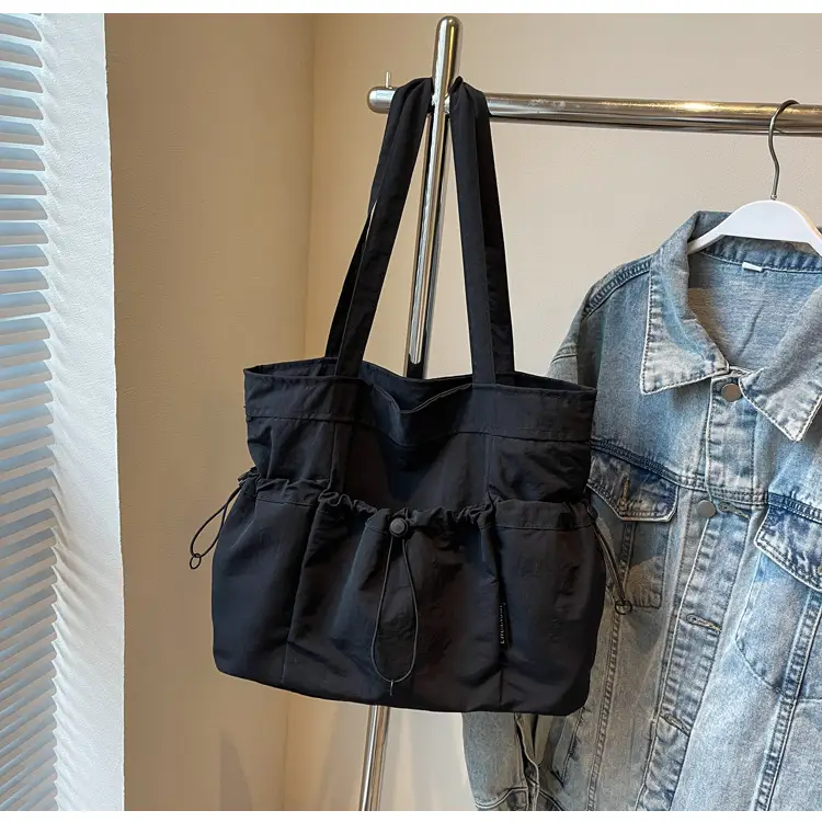 Women Pleated Shoulder Bag Autumn Winter Large Capacity — feature 30