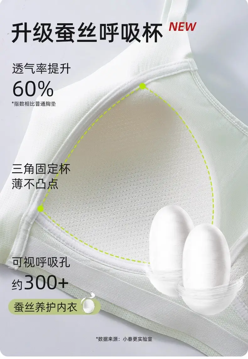 Girls' Underwear Junior Senior high school Students Two Stage Puberty Development Girls' Bra Sports Shockproof Children's Vest — feature 3