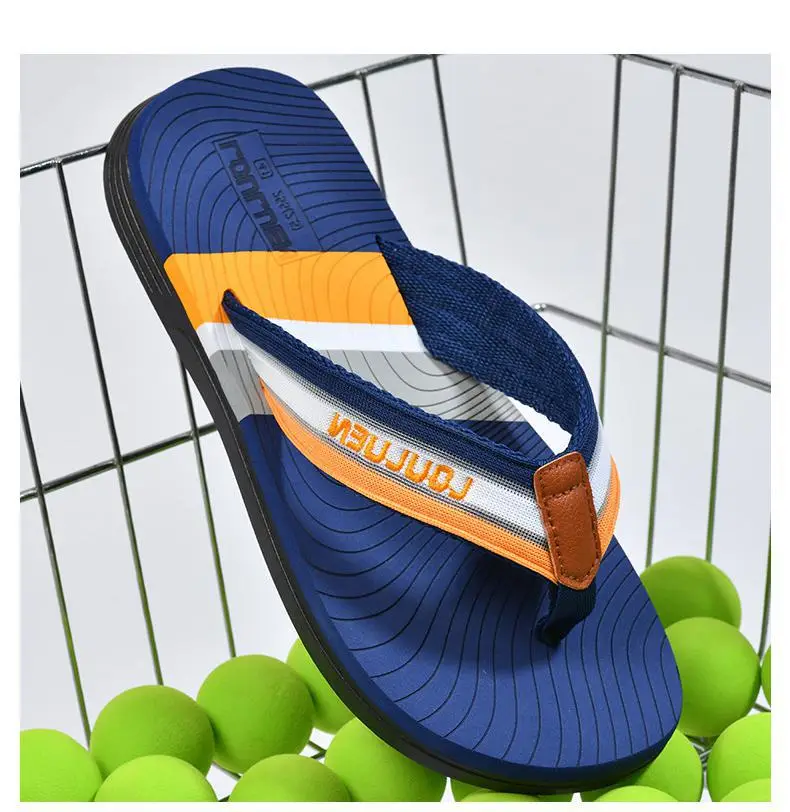 Fujian manufacturers cross-border new flip-flops men's non-slip beach sandals men's outdoor flip-flops summer fashion — feature 11