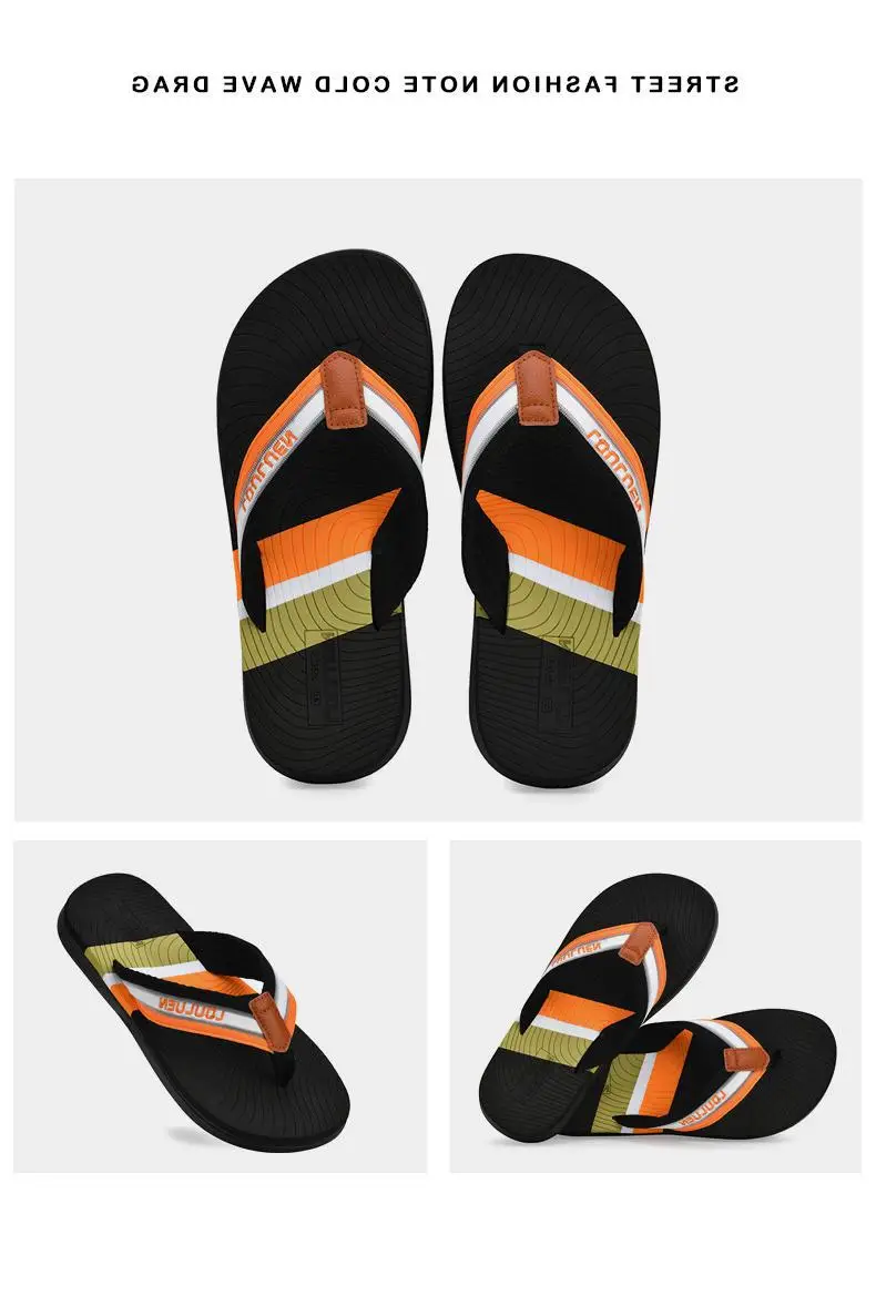 Fujian manufacturers cross-border new flip-flops men's non-slip beach sandals men's outdoor flip-flops summer fashion — feature 21