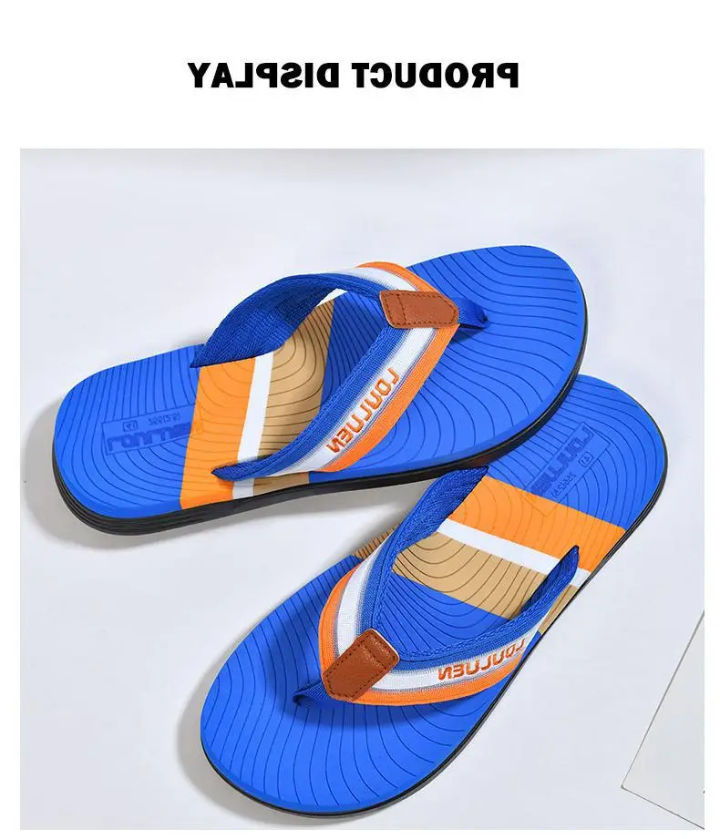 Fujian manufacturers cross-border new flip-flops men's non-slip beach sandals men's outdoor flip-flops summer fashion — feature 6