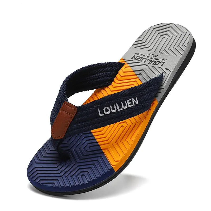 Fujian manufacturers 2024 new men's flip-flops outerwear summer slippers flip-flops men's beach shoes casual sandals men - Image 8