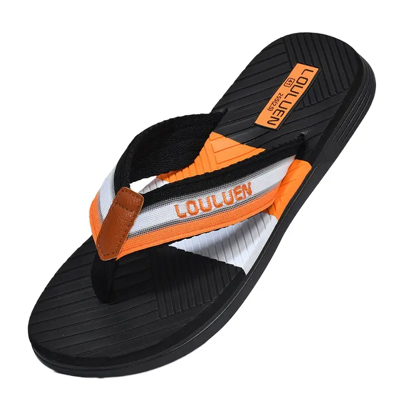 Fujian manufacturers summer new men's flip-flops non-slip outer wear flip-flops men's outdoor beach shoes Europe and the United States cool - Image 7