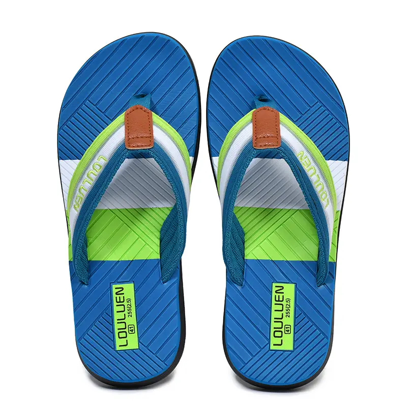 Fujian manufacturers summer new men's flip-flops non-slip outer wear flip-flops men's outdoor beach shoes Europe and the United States cool - Image 4