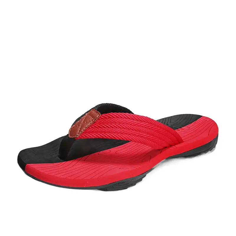 Men's Cross-Body Sandals Black Gray Non-Slip Summer - Image 9