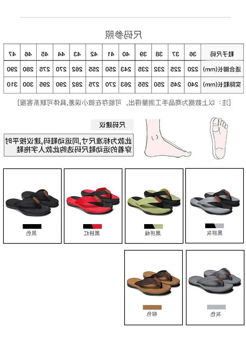 Men's Cross-Body Sandals Black Gray Non-Slip Summer — feature 2