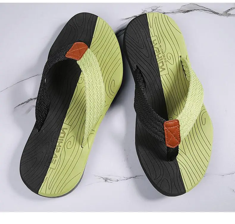 Men's Cross-Body Sandals Black Gray Non-Slip Summer — feature 23
