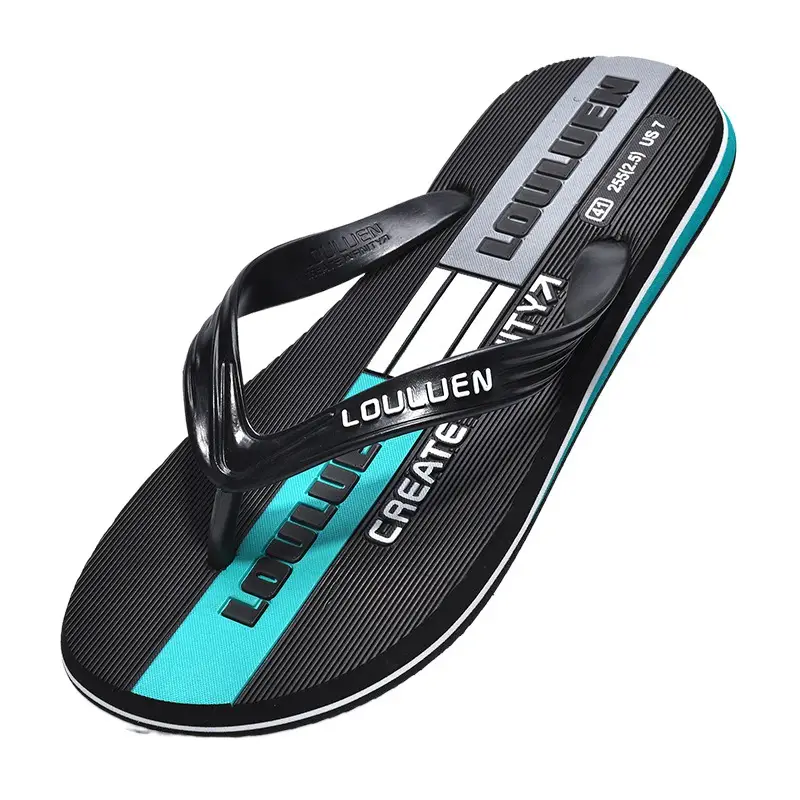Fujian manufacturers 2024 new flip-flops men's leisure beach sandals men's flip-flops summer outdoor non-slip slippers - Image 7