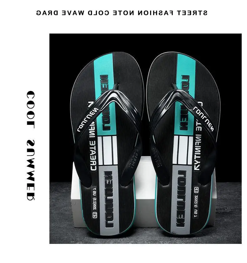 Fujian manufacturers 2024 new flip-flops men's leisure beach sandals men's flip-flops summer outdoor non-slip slippers — feature 10