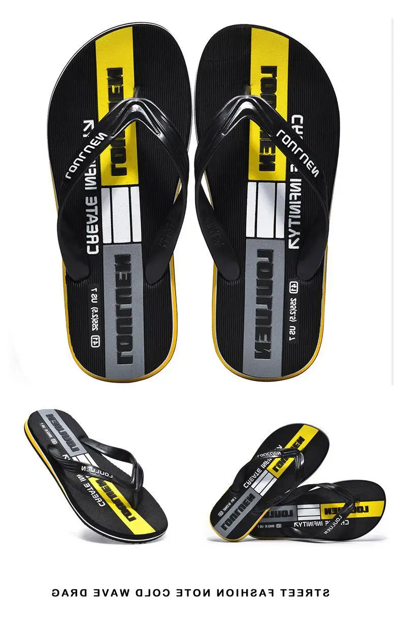 Fujian manufacturers 2024 new flip-flops men's leisure beach sandals men's flip-flops summer outdoor non-slip slippers — feature 13