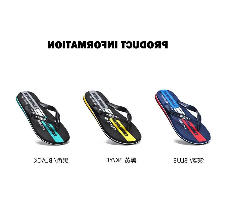 Fujian manufacturers 2024 new flip-flops men's leisure beach sandals men's flip-flops summer outdoor non-slip slippers — feature 2