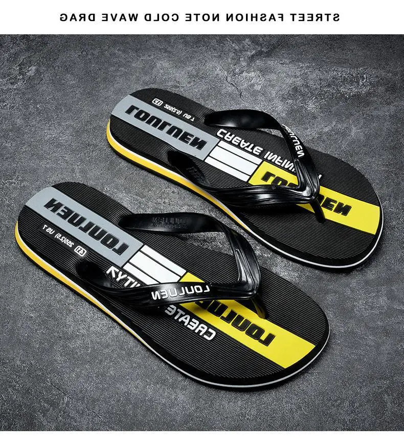 Fujian manufacturers 2024 new flip-flops men's leisure beach sandals men's flip-flops summer outdoor non-slip slippers — feature 9