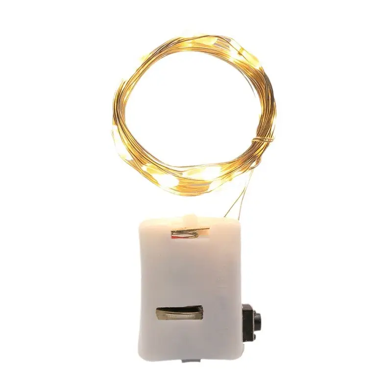 Led Copper Wire Light String Bouquet Decoration Atmosphere Colorful Light Strip Small Light String Street Stall Light String Bulk Wholesale H Light Strip