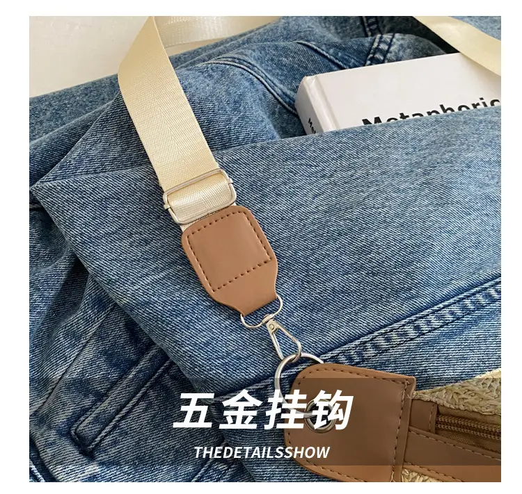 Women's Vintage Straw Waist Bag Niche Design 2024 — feature 5