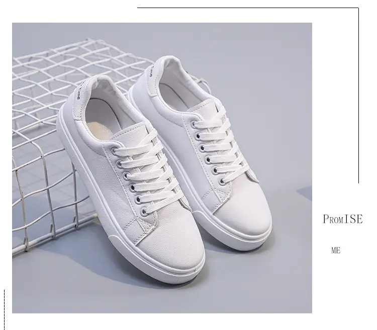 2025 Spring and Autumn Flat Low-Heeled Women's Single Shoes, White Sneakers, Student Sports Casual Shoes, Board Shoes, Women's Casual Versatile Shoes — feature 14