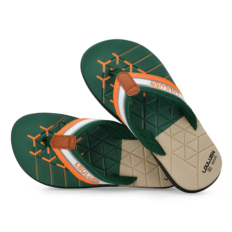 Fujian manufacturers 2024 cross-border new flip-flops men's summer non-slip flip-flop beach slippers men's eva sandals - Image 3