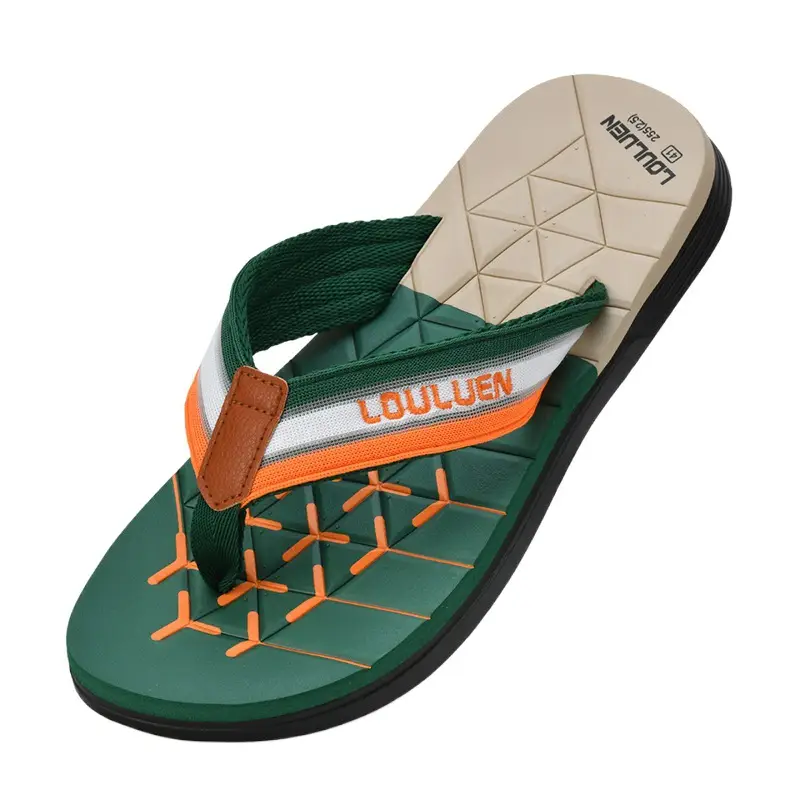 Fujian manufacturers 2024 cross-border new flip-flops men's summer non-slip flip-flop beach slippers men's eva sandals - Image 6