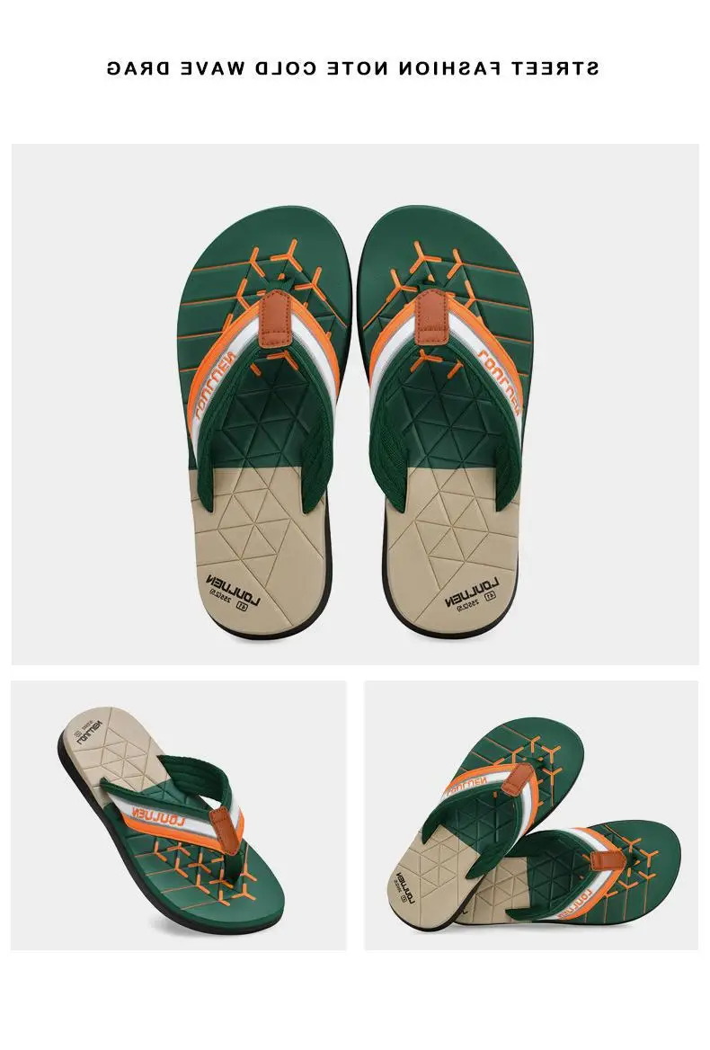 Fujian manufacturers 2024 cross-border new flip-flops men's summer non-slip flip-flop beach slippers men's eva sandals — feature 20