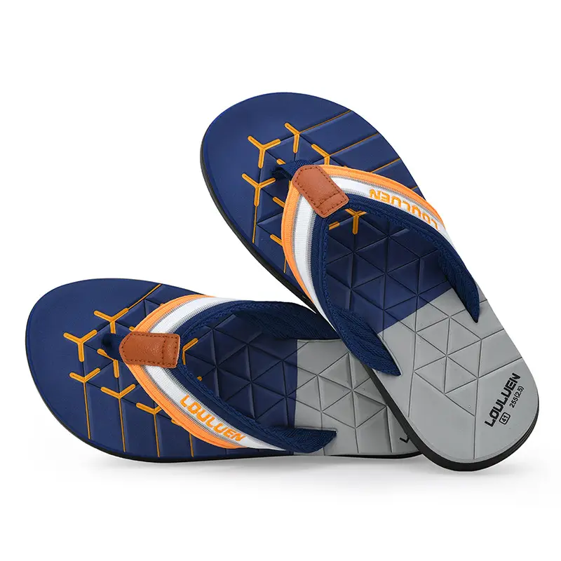 Fujian manufacturers 2024 cross-border new flip-flops men's summer non-slip flip-flop beach slippers men's eva sandals - Image 2