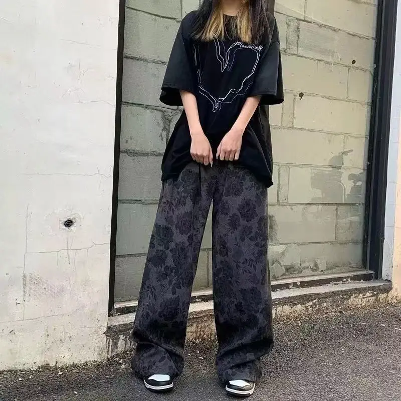 Men's Corduroy Wide Leg Pants Spring Autumn Trendy Brand — feature 11