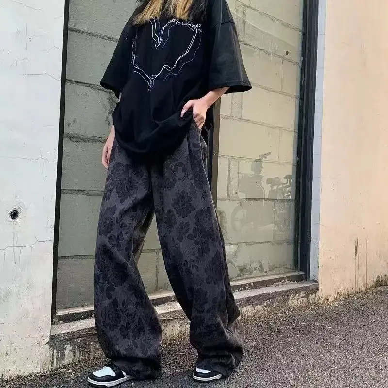 Men's Corduroy Wide Leg Pants Spring Autumn Trendy Brand — feature 5