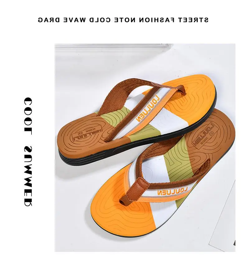Fujian Factory New Beach Flip-Flops Men's Summer Non-Slip Clip Casual Sandals Men's Fashionable Sandals Korean Style — feature 10