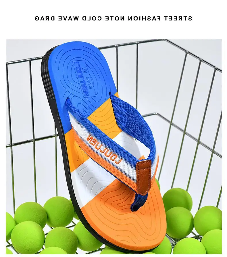 Fujian Factory New Beach Flip-Flops Men's Summer Non-Slip Clip Casual Sandals Men's Fashionable Sandals Korean Style — feature 12