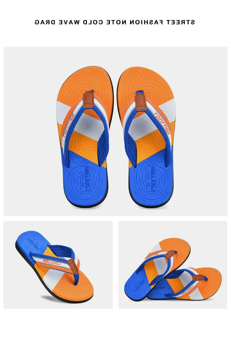 Fujian Factory New Beach Flip-Flops Men's Summer Non-Slip Clip Casual Sandals Men's Fashionable Sandals Korean Style — feature 20