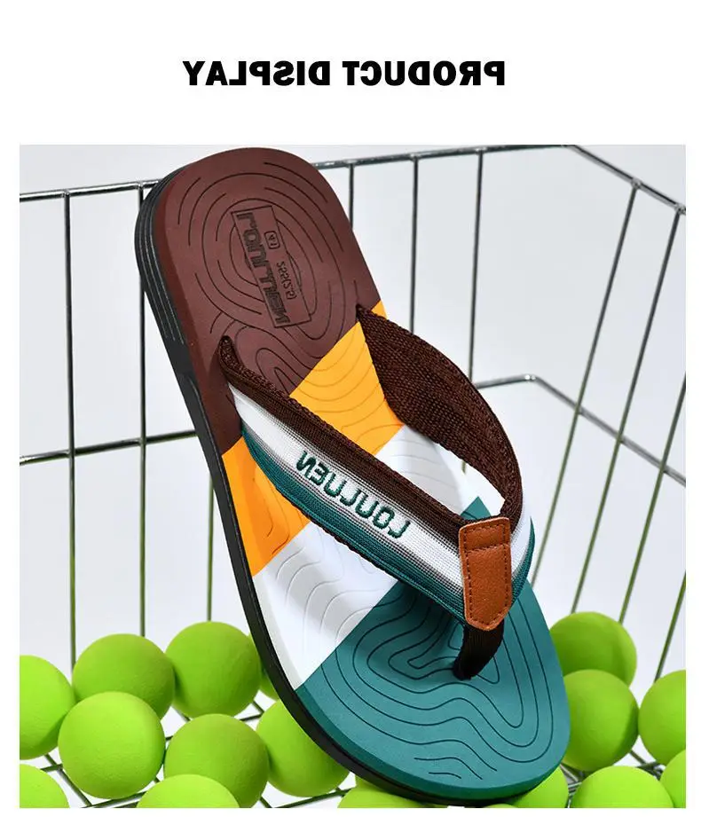 Fujian Factory New Beach Flip-Flops Men's Summer Non-Slip Clip Casual Sandals Men's Fashionable Sandals Korean Style — feature 6