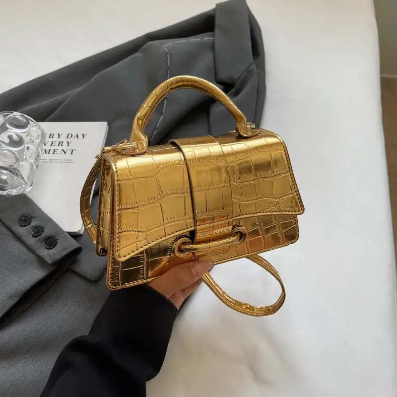 White Crossbody Bag for Women 2024 Summer - Image 5