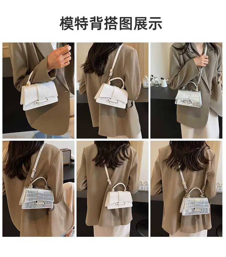 White Crossbody Bag for Women 2024 Summer — feature 10