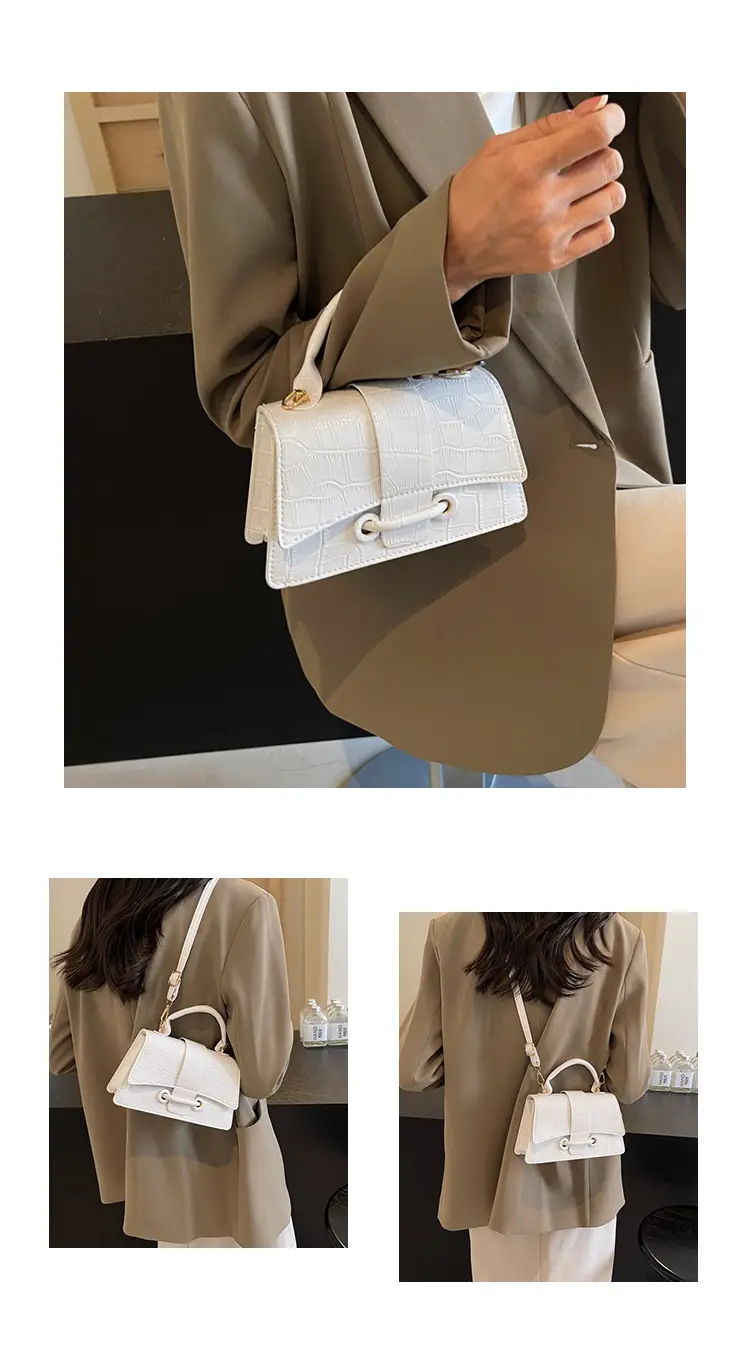 White Crossbody Bag for Women 2024 Summer — feature 22