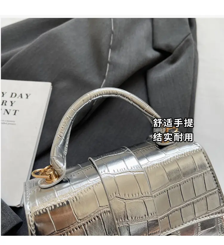 White Crossbody Bag for Women 2024 Summer — feature 7