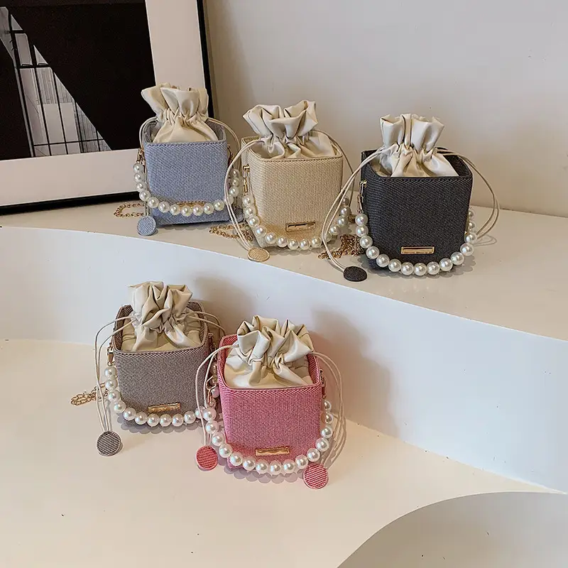 Women Korean Pearl Shoulder Crossbody Bag 2025 - Image 7
